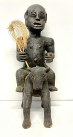 Yoruba Equestrian Rider - Aboriginal Indigenous Art