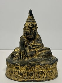 Gilt Wooden Shan Buddha