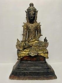 Gilt Bronze Rattanokosin Buddha
