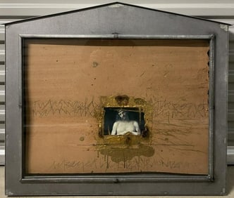 Michael Tracy "Betrayed By A Kiss III" Contemporary Iconography Art