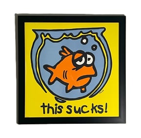 Todd Goldman - This Sucks - Limited Edition Lithograph