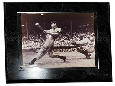 Joe DiMaggio Signed Photograph