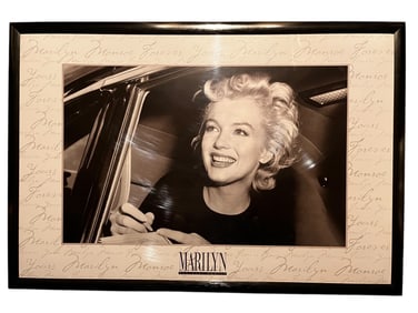 Marilyn Monroe Forever Yours Framed Print