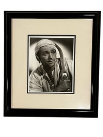 Douglas Fairbanks Black and White Photograph Signed