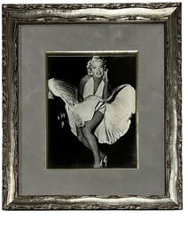 Marilyn Monroe Black and White Photograph Signed (1961) COA Included