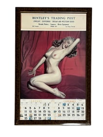 Marilyn Monroe "Golden Dreams" Nude Calendar Print (1954)