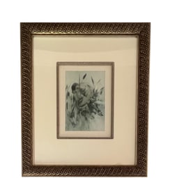 Louis Icart, Plate D, Etching, COA Included