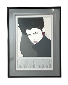 Patrick Nagel, Silkscreen Poster, COA Not Included
