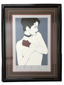 Patrick Nagel, Glove, Silkscreen Poster, COA Not Included