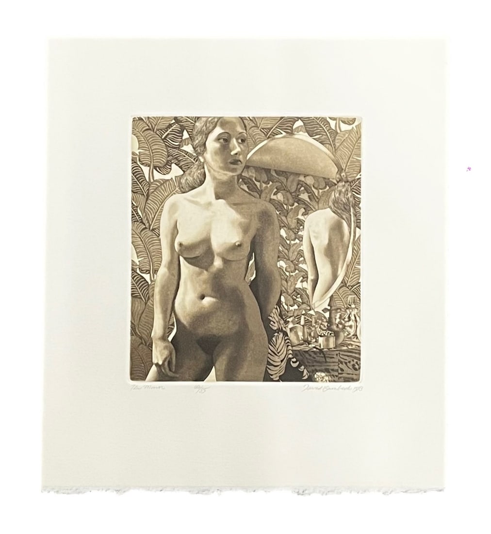 David Bumbeck - The Minor - Etching - 1983 (1 of 4)