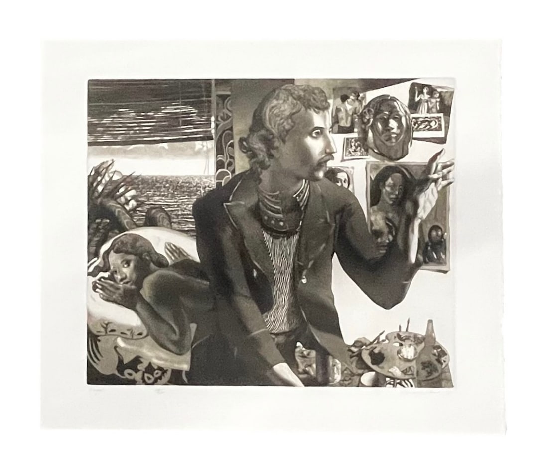 David Bumbeck - Gauguin - Etching - 1983 (1 of 5)