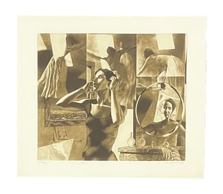 David Bumbeck - Solilo - Etching - 1981