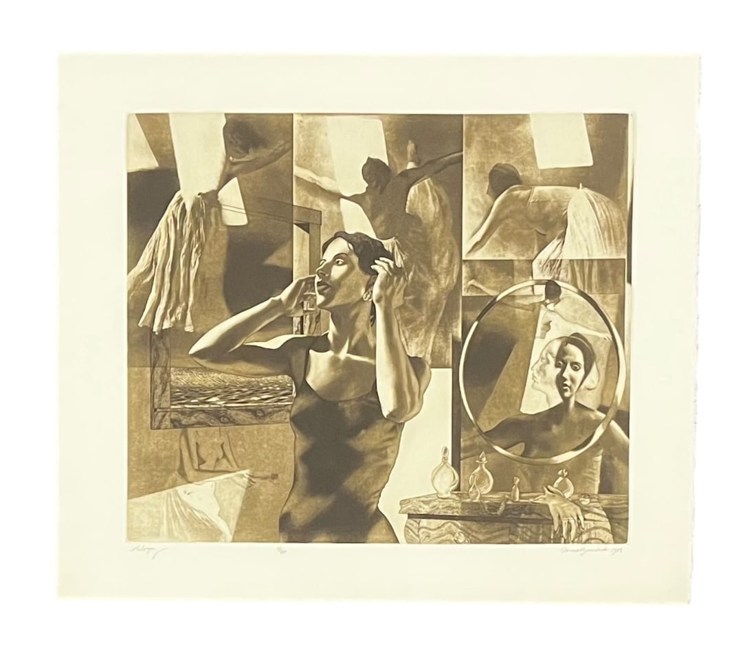 David Bumbeck - Solilo - Etching - 1981 (1 of 4)