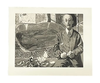 David Bumbeck - Bonnard - Etching - 1985