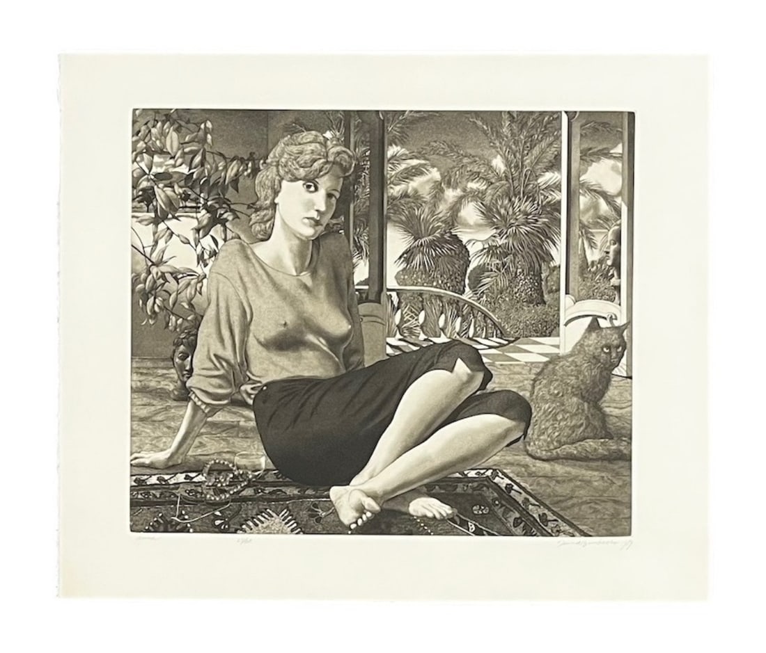 David Bumbeck - Anna - Etching - 1984 (1 of 4)