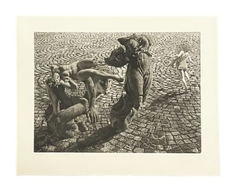 David Bumbeck - The Stones - Etching - 1990
