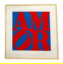 Robert Indiana, Amor, Lithograph, Signed, Numbered 22/50 & Dated 1994