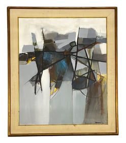 A. Webber, Oil on Canvas, Signed and Dated '62