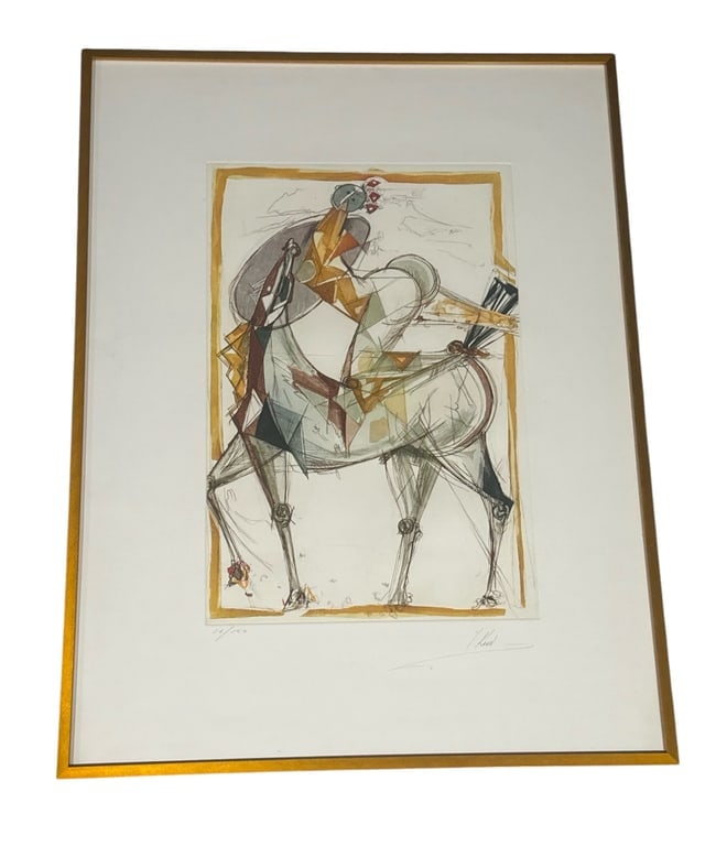 Isaac Kahn, Print, Signed and Numbered: Isaac Kahn, Print, Signed and Numbered Artist: Isaac Kahn (b. 1950, Lithuanian-Uruguayan) Signatures: Hand-signed and numbered by the artist in pencil Medium: Print Dimensions: 13 x 19 in Description: