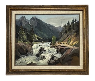 Walter Graham, Oil on Board, Signed