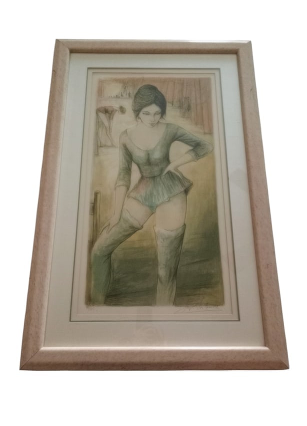 Jacques Lalande, La Danse, Limited Edition Lithograph, Signed & Numbered 96/975 (1 of 2)