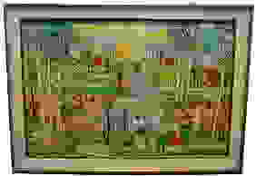 M. Migoet, In HS 169, Oil on Board, Signed First Image