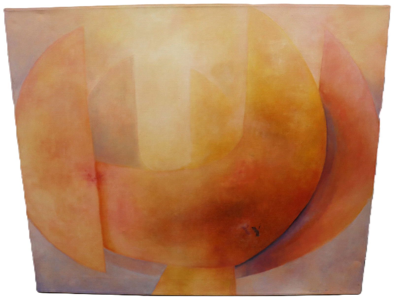 XY, Acrylic on Canvas, Signed and Dated '94 (1 of 3)