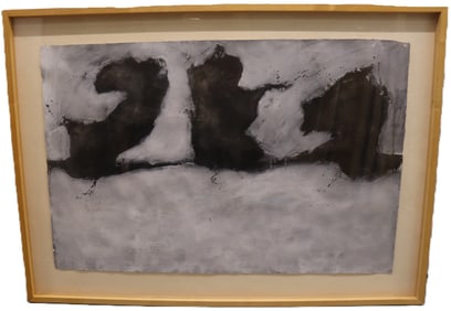 Garry Gissler, Abstract Charcoal on Paper