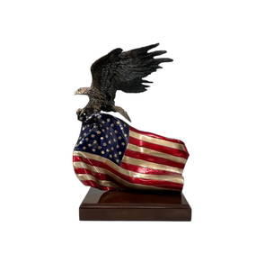Lorenzo Ghiglieri "Brave Glory" 2021 Signed Bronze Sculpture, Limited Edition,COA/ Appraisal (1 of 6)