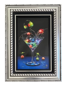 Michael Godard "Balancing Act" 2022 Signed Giclee with Hand-Embellishment, COA Included