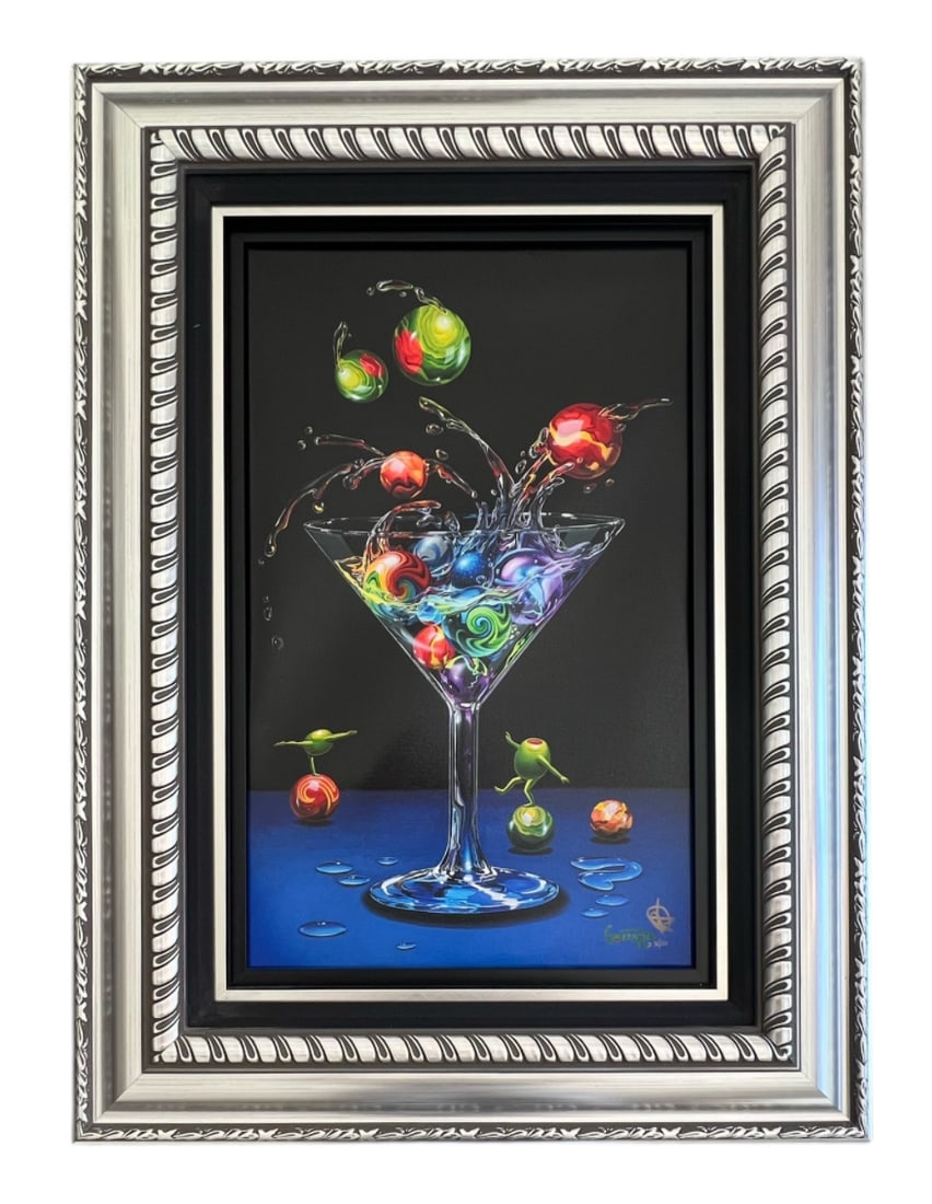 Michael Godard "Balancing Act" 2022 Signed Giclee with Hand-Embellishment, COA Included (1 of 6)