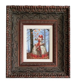 Michael Cheval "Enigma" 2016 Signed Digital Multiple on Aluminum, Limited Edition, w/COA