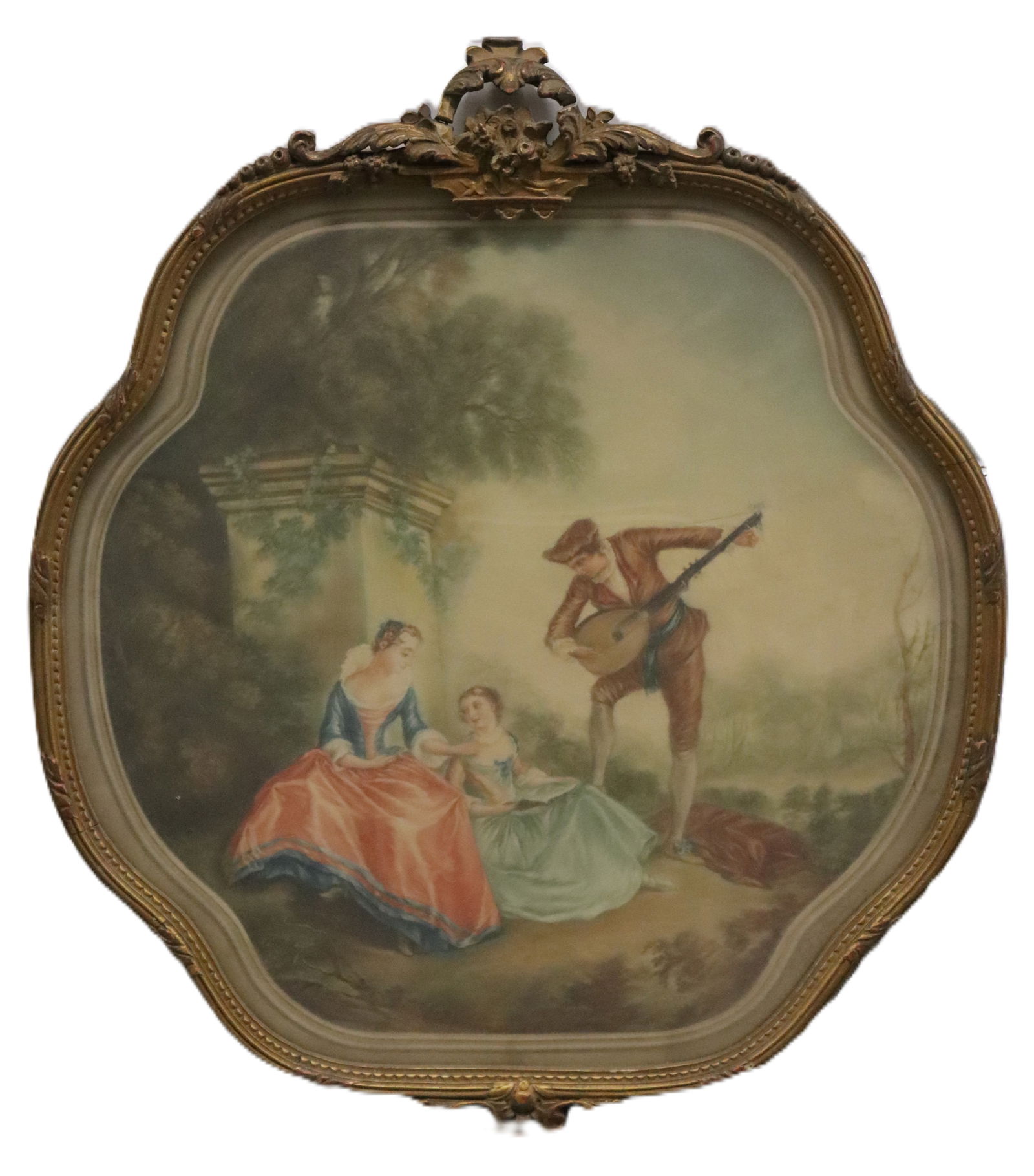 Nicolas Lancret - The Music Lesson - French 18th Century (1 of 3)