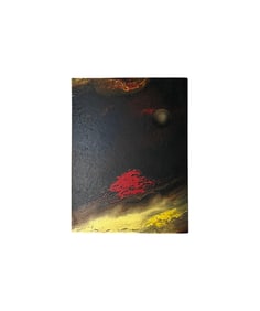 "Cosmic Vortex" Abstract Acrylic Painting