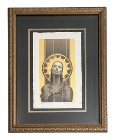 Manuel Nunez, Draweth Nigh, Giclée with Gold Leaf, Signed., Dated '97 & Numbered 93/125
