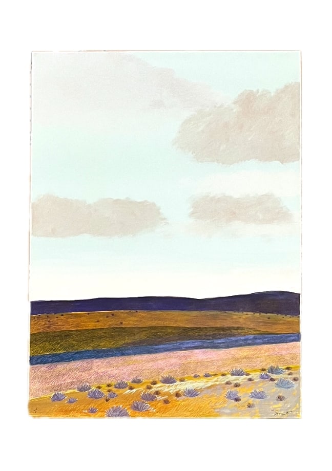 Roy Wilce | "Soon To" | 1/1: Roy Wilce | "Soon To" | 1/1 | 22 x 30 inches #490 | Ships from Rancho Mirage, CA