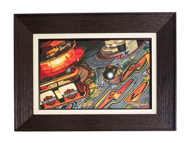 Scott Jacobs "Pinball Wizard" 2005 Signed Giclee on Canvas with COA