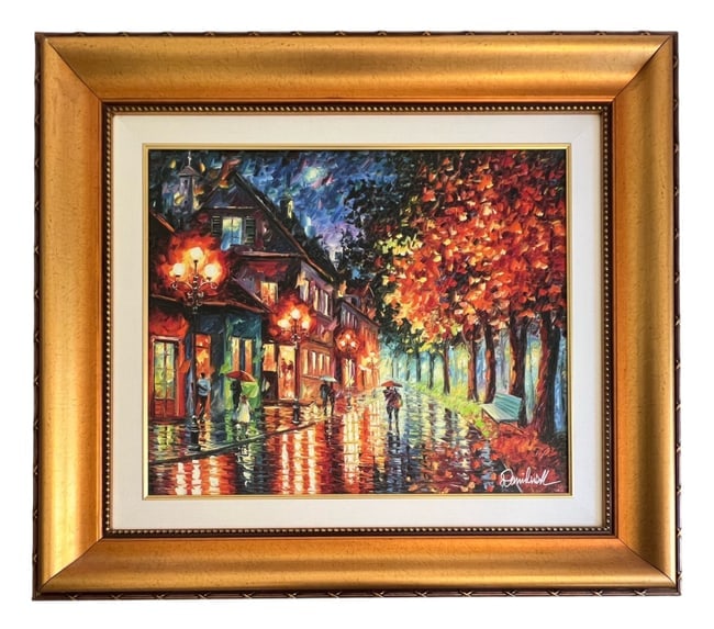 Daniel Wall, Just a Reflection, Giclee on Canvas, Signed, Numbered 32/130, COA Included (1 of 6)