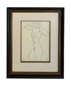 Henri Matisse, Lithograph, Signed