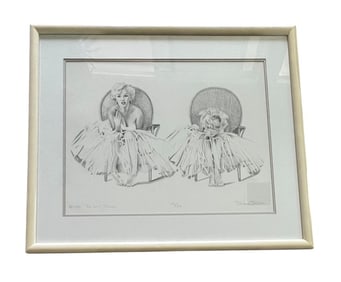 Diana Robbin, Marilyn Monroe “The Last Dance", Signed, Numbered 72/150 & Dated 1986