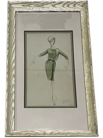 Fashion Etching Original Dress Design