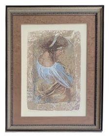Pier Toffoletti, Seraphina, Serigraph, Signed/Numbered 60/88