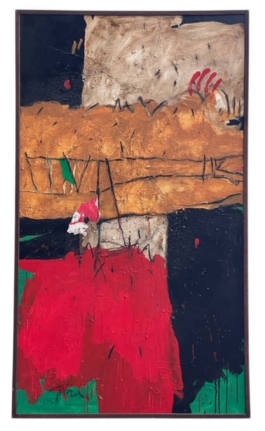 Taira,"Passage", Signed, Original Mixed Media (1 of 5)