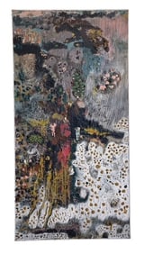 Roy Dean De Forest, Signed, Original Mixed Media on Canvas on Board