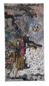 Roy Dean De Forest, Signed, Original Mixed Media on Canvas on Board
