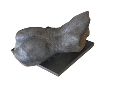 Michael Benet Croydon, Bronze Female Black Torso, 1984, Signed Original Cast and Patinated Bronze