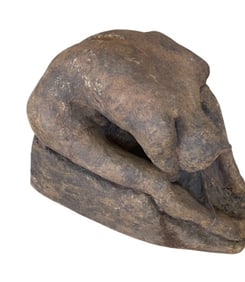 Michael Benet Croydon, Man in Agony, 1984, Signed, Original Earthenware