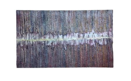 Kathy Skerritt, Humming II, Signed Original Mixed Media on Canvas