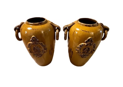 Tuscan Style Vases, Ceramic