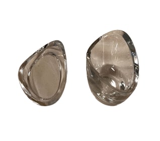 Nambe, Glass Nesting Dishes